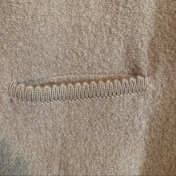 Vintage Wool Coat Twee Boucle Wool Embroidered Long Line Coat - Picture 7 of 15